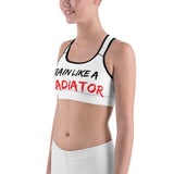 Train Like A Gladiator Sports Bra