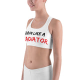 Train Like A Gladiator Sports Bra