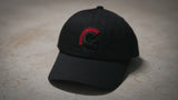 Black & Red Gladiator Gunz Logo Dad Hat
