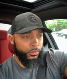 Black Multicam Trucker Hat