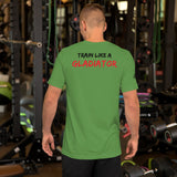 ”Train Like A Gladiator Motto Tee“
