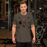 ”Train Like A Gladiator Motto Tee“
