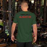 ”Train Like A Gladiator Motto Tee“