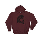 Blacked Out Gladiator Gunz Logo Hooded Sweatshirt