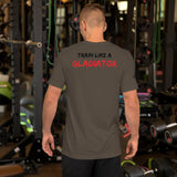 ”Train Like A Gladiator Motto Tee“