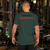 ”Train Like A Gladiator Motto Tee“