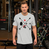 ”Train Like A Gladiator Motto Tee“