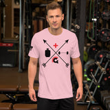 ”Train Like A Gladiator Motto Tee“