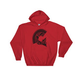 Blacked Out Gladiator Gunz Logo Hooded Sweatshirt