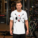 ”Train Like A Gladiator Motto Tee“