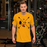 ”Train Like A Gladiator Motto Tee“